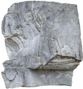 Pietra di marmo isolata