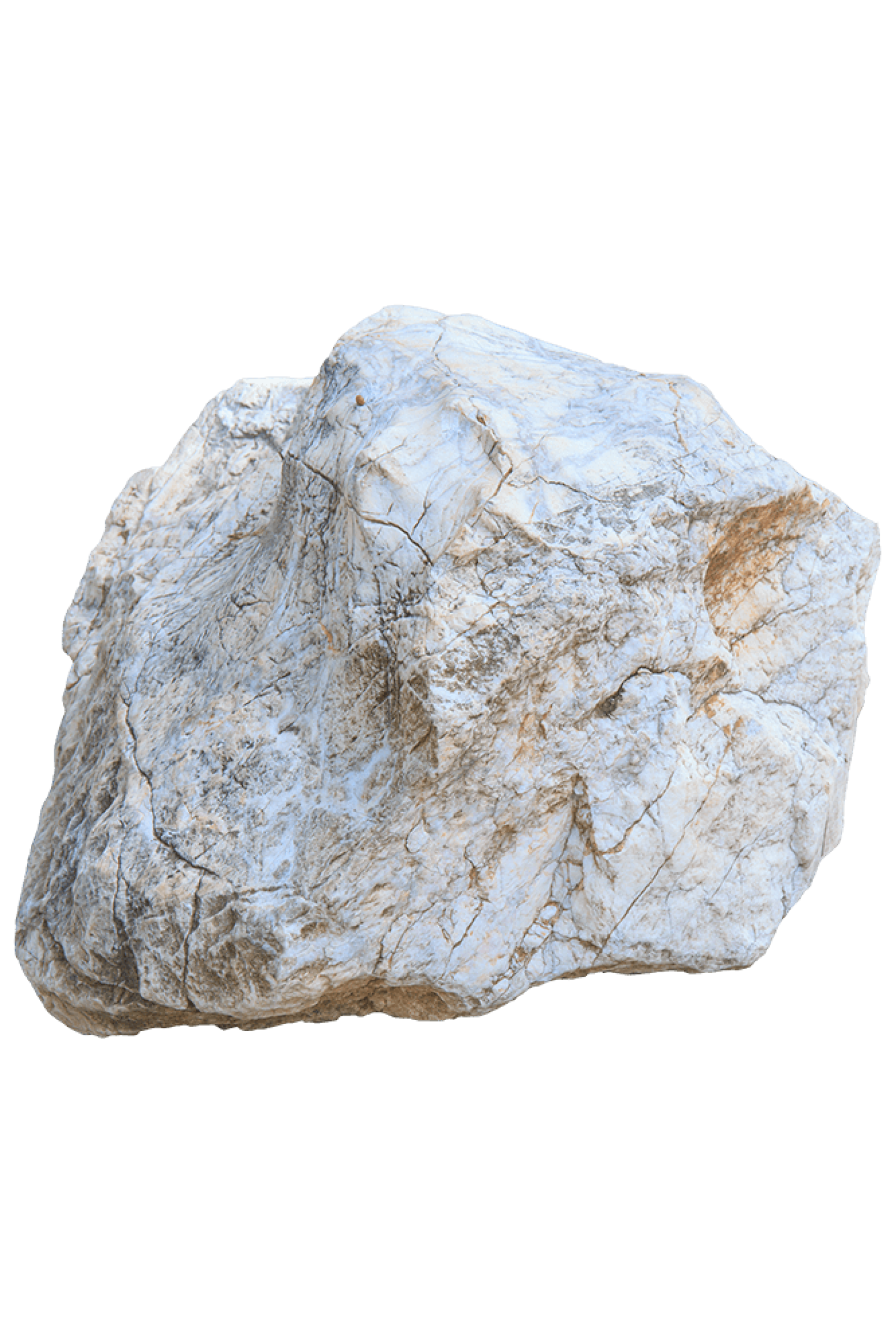 Pietra di marmo isolata